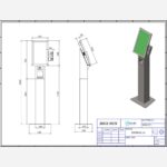 کیوسک سان فست 22 اینچ ویندوزی (I3)
